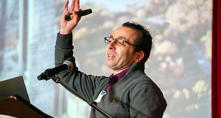 speaker at conference